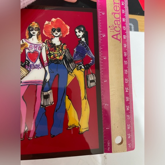 RARE Red Henri Bendel Jewelry Box - Picture 12 of 13